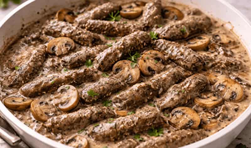 Jamie Oliver Venison Stroganoff