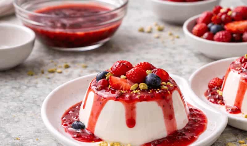 Jamie Oliver Yoghurt Panna Cotta