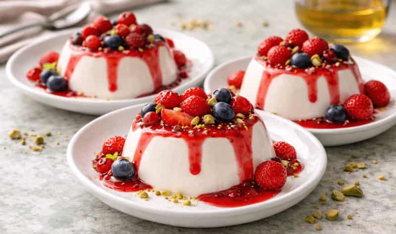 Jamie Oliver Yoghurt Panna Cotta