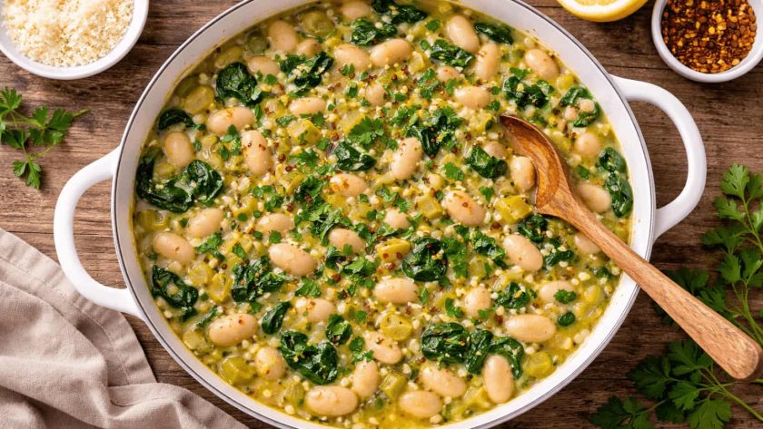 Jamie Oliver Butter Bean and Leek