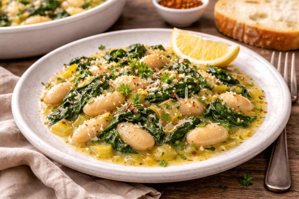 Jamie Oliver Butter Bean and Leek