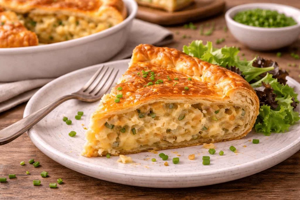 Jamie Oliver Cheese and Onion Pie