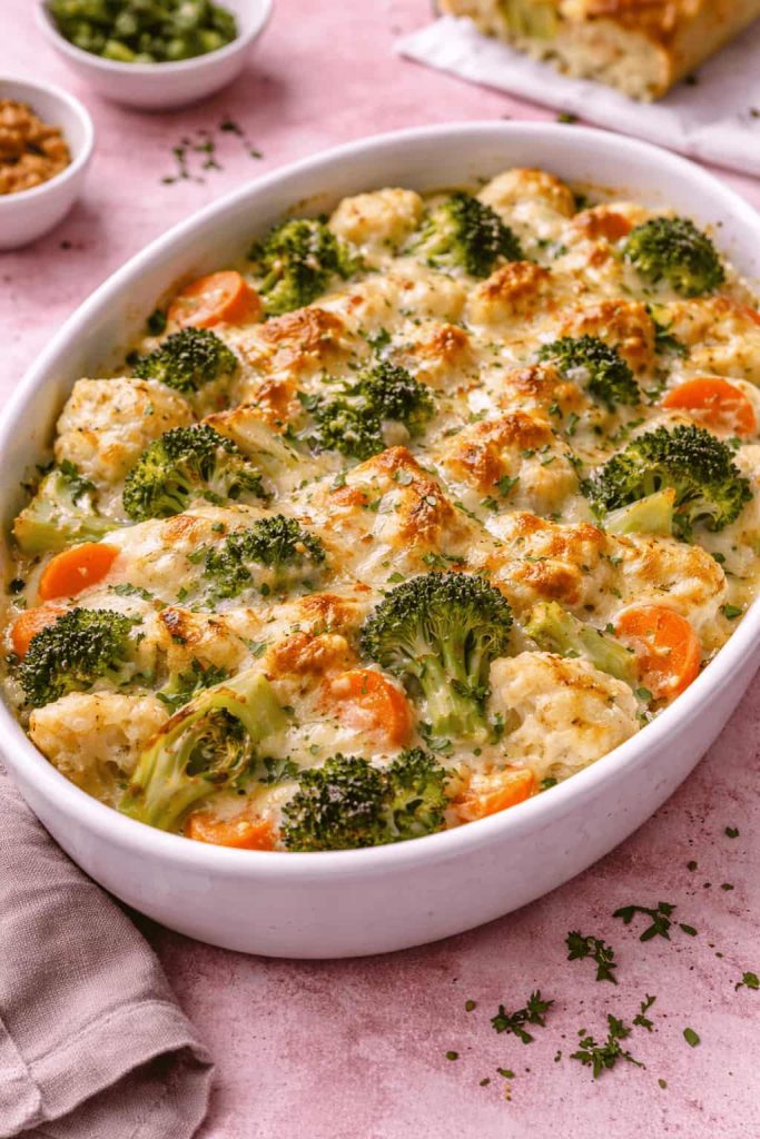 Jamie Oliver Cheesy Vegetable Bake