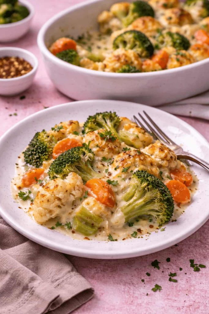 Jamie Oliver Cheesy Vegetable Bake