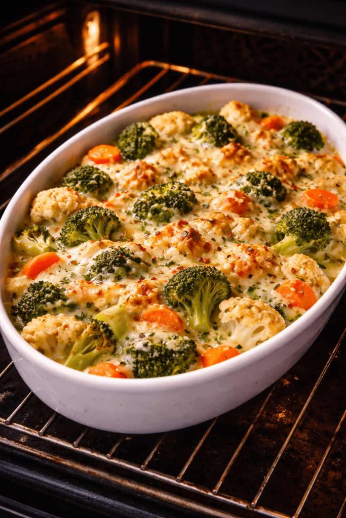 Jamie Oliver Cheesy Vegetable Bake