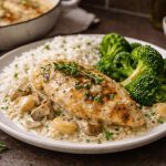 Jamie Oliver Creamy Garlic Chicken