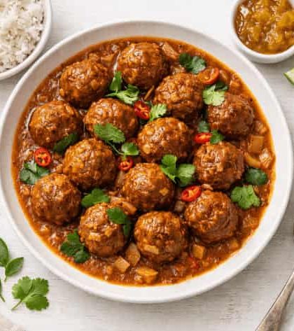 Jamie Oliver Madras Meatballs