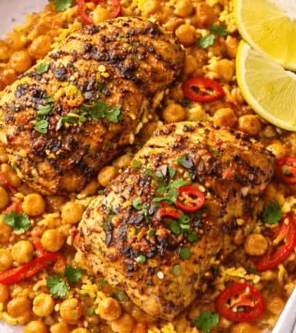 Jamie Oliver One Pan Spicy Chicken