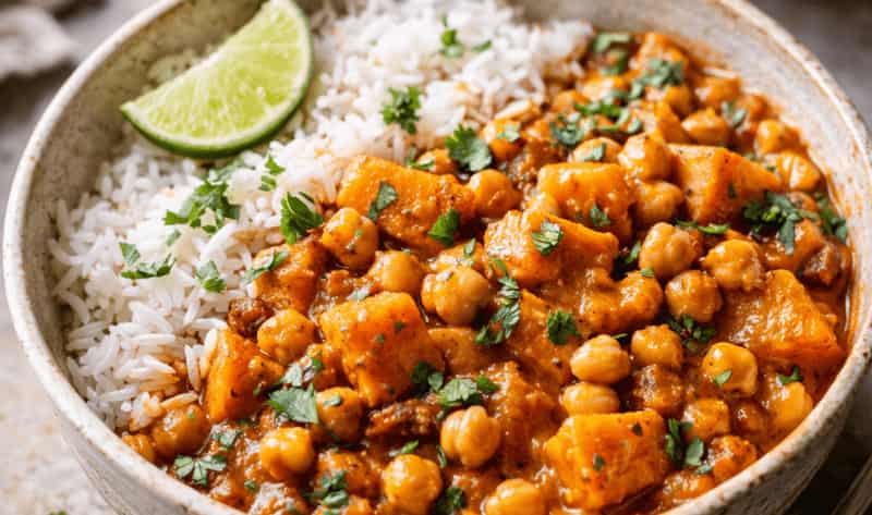Jamie Oliver Sweet Potato And Chickpea Curry