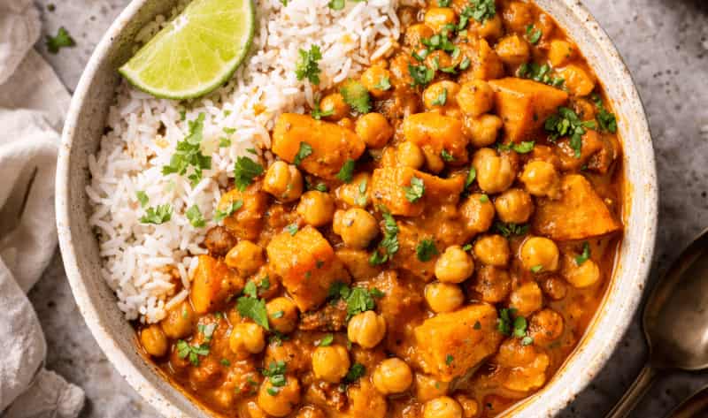 Jamie Oliver Sweet Potato And Chickpea Curry