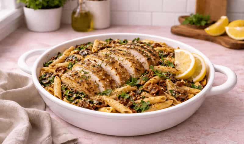 Jamie Oliver Chicken Pasta 15 Minute Meals