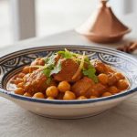 Jamie Oliver Moroccan lamb with chickpeas