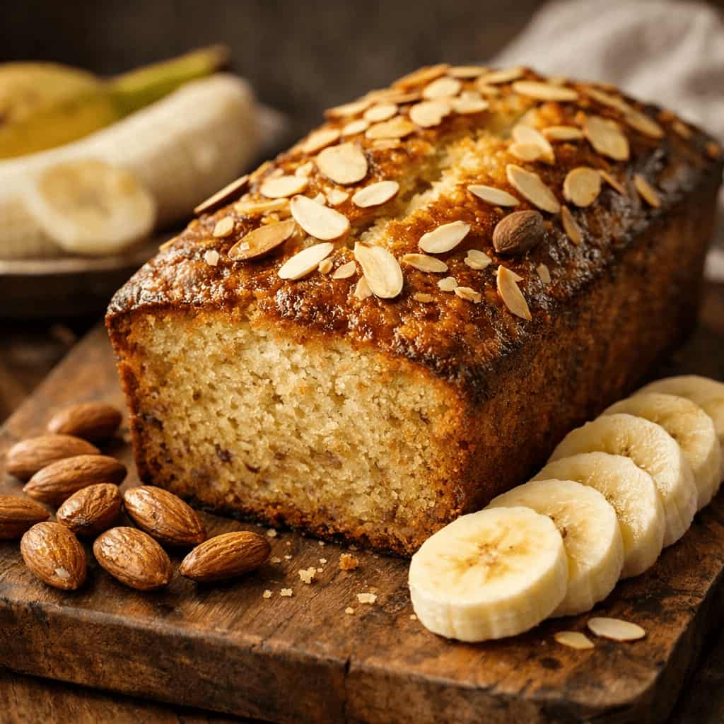 Jamie Oliver Banana and Almond Cake