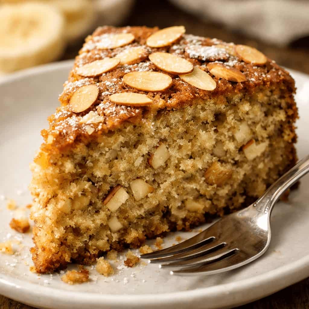 Jamie Oliver Banana and Almond Cake