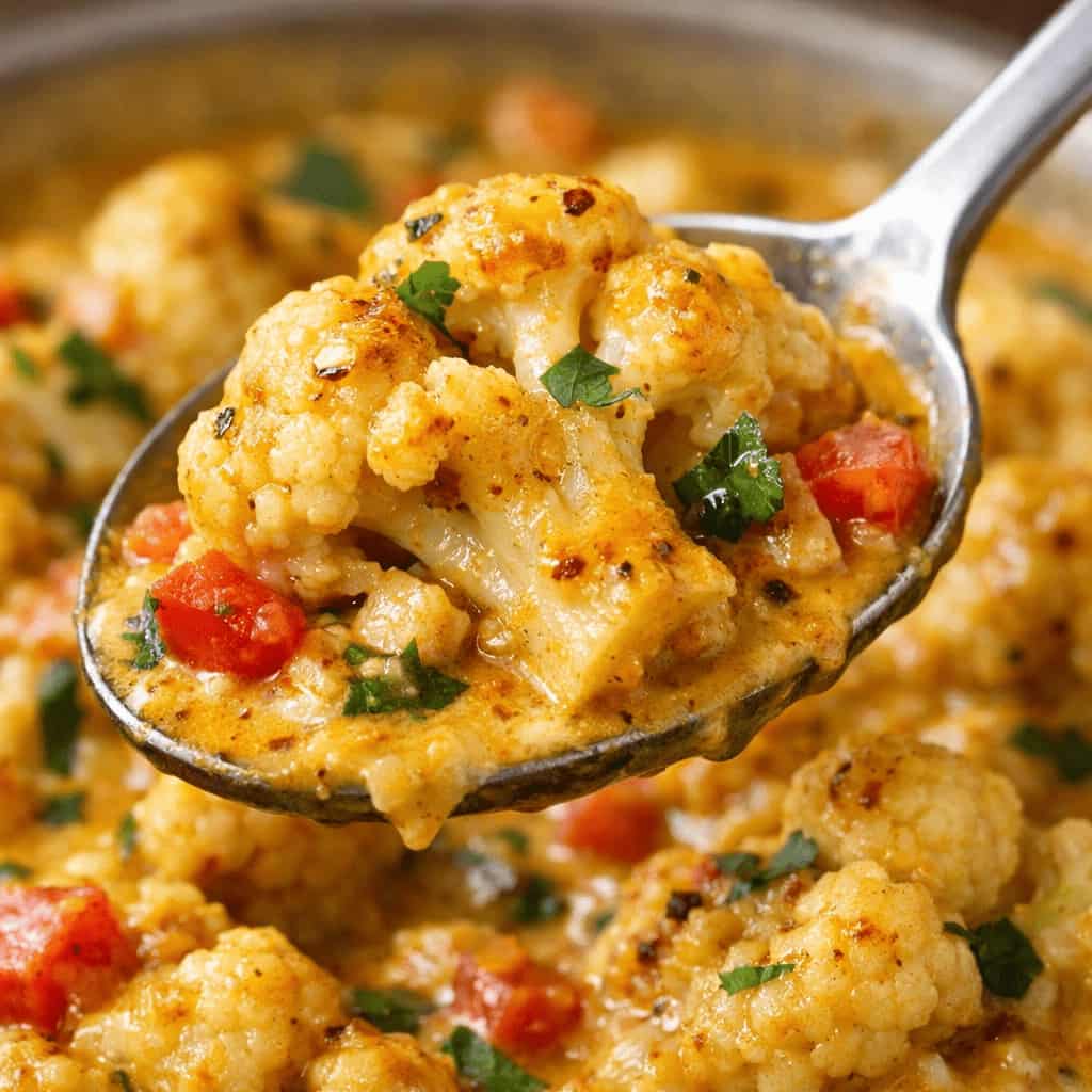 Jamie Oliver cauliflower curry 15 minute Meals