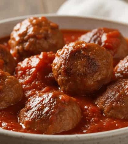 Jamie Oliver meatballs in tomato sauce