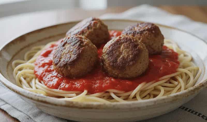 Jamie Oliver 5 Ingredients Meatballs