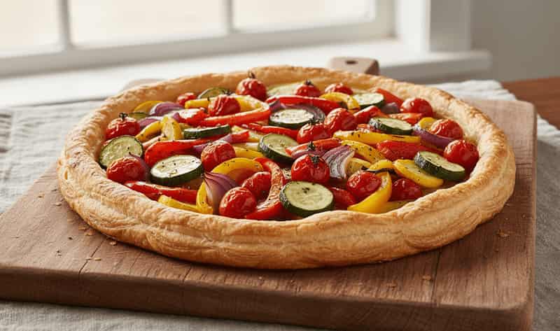 Jamie Oliver Puff Pastry Vegetable Tart