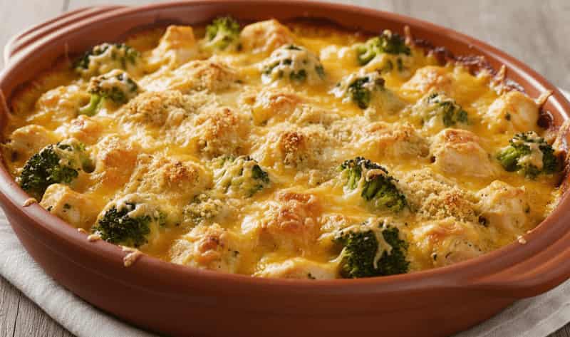 Jamie Oliver Chicken and Broccoli Bake