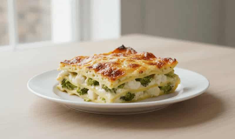 Jamie Oliver Cauliflower and Broccoli Lasagne