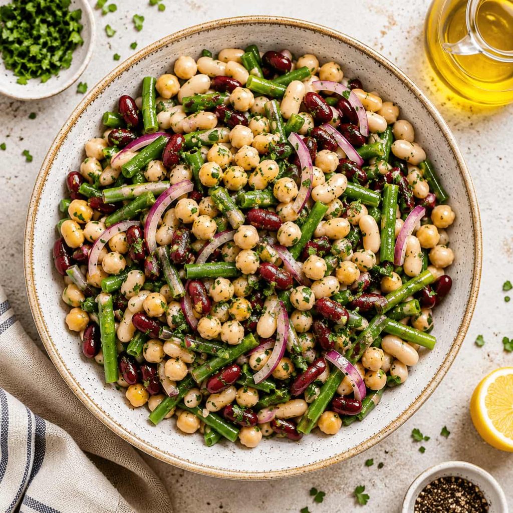 Jamie Oliver Three Bean Salad