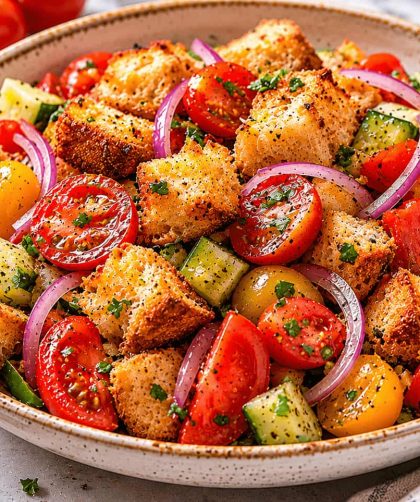 Jamie Oliver Panzanella Salad