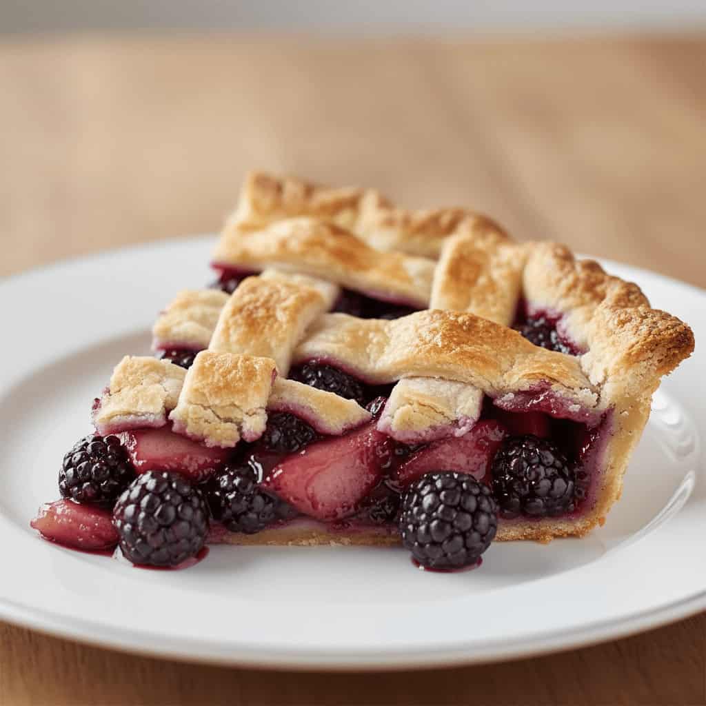 Jamie Oliver Apple and Blackberry Pie