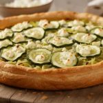 Jamie Oliver Leek, Feta and Courgette Tart
