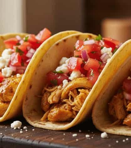 Jamie Oliver Mexican Chicken Tacos
