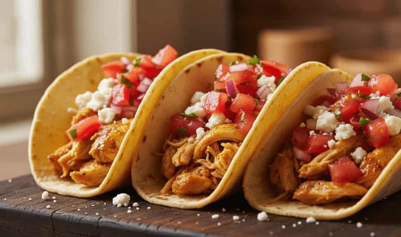 Jamie Oliver Mexican Chicken Tacos