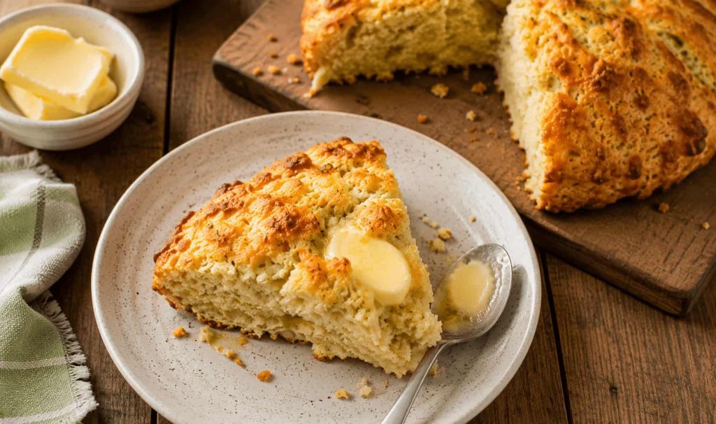 Jamie Oliver Cheesy Soda Bread