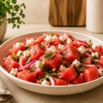 Jamie Oliver 5-Ingredient Watermelon Salad