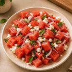 Jamie Oliver 5-Ingredient Watermelon Salad