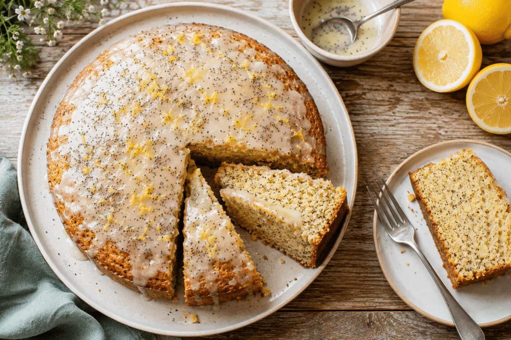 Jamie Oliver Lemon and Poppy Seed Cake