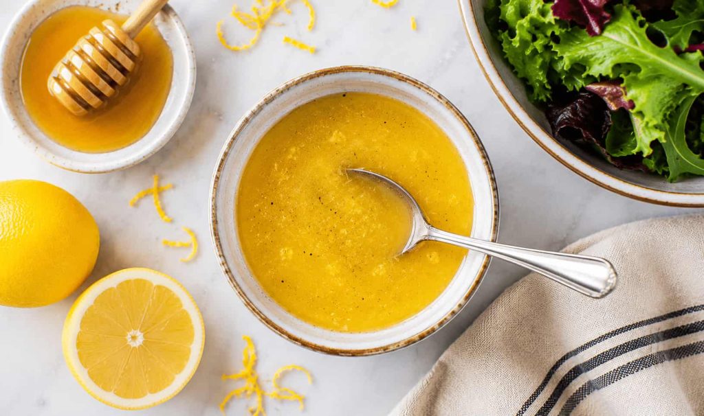 Jamie Oliver Lemon and Honey Dressing
