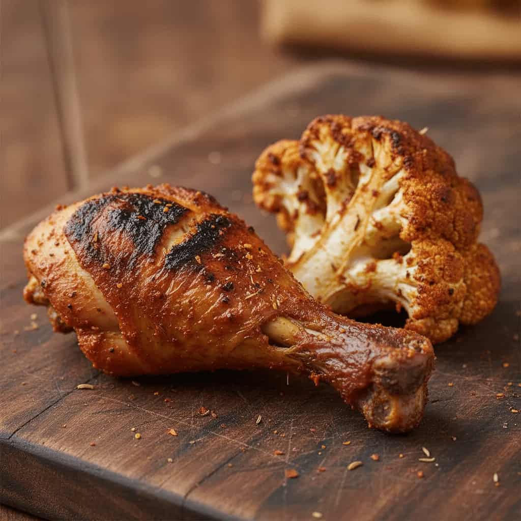 Jamie Oliver Roast Tikka Chicken & Cauliflower