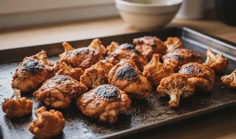 Jamie Oliver Roast Tikka Chicken & Cauliflower