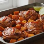 Jamie Oliver Thai Red Chicken & Squash Traybake