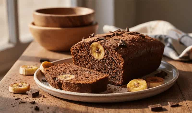 Jamie Oliver Chocolate and Banana Cake
