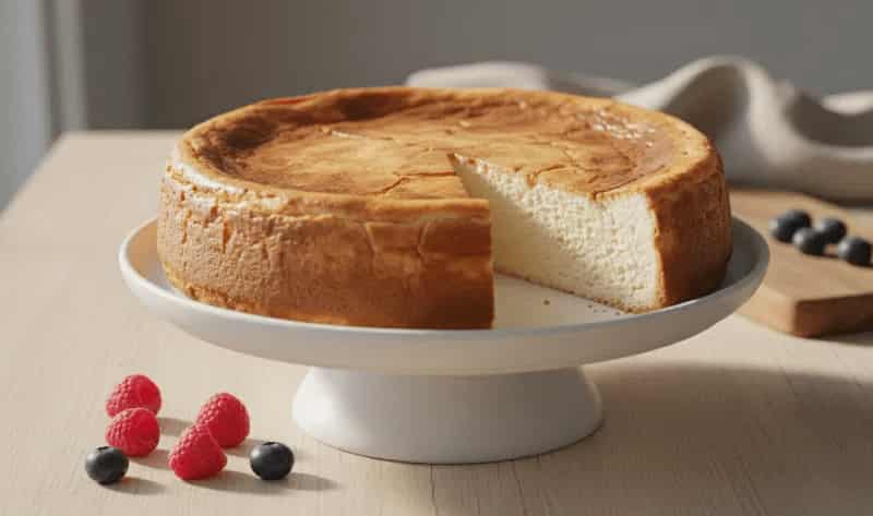 Jamie Oliver 5 Ingredients Baked Cheesecake